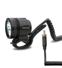 LED Helm/Outdoorlampe ØM3 mit wasserdichtem Stecker