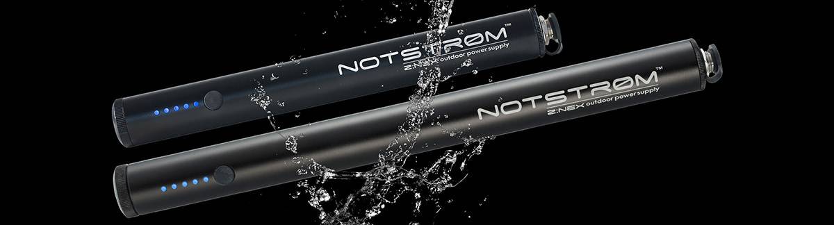 Waterproof bike powerbank Notstrøm and XT